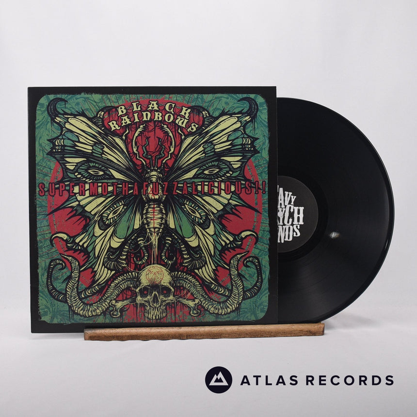 Black Rainbows Supermothafuzzalicious!! LP Vinyl Record - Front Cover & Record