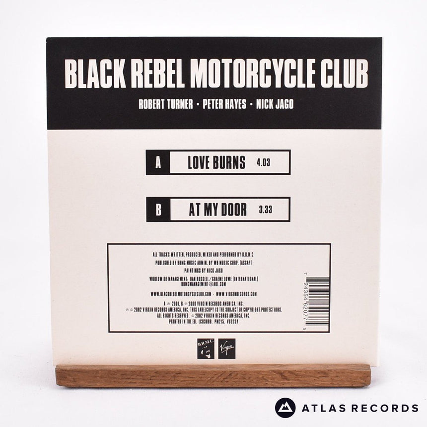 Black Rebel Motorcycle Club - Love Burns - Gatefold 7" Vinyl Record - NM/NM