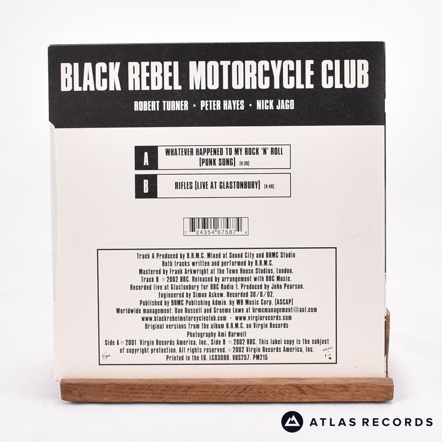 Black Rebel Motorcycle Club - Whatever Happened To My Rock'n'Roll - 7" Vinyl Record - NM/NM