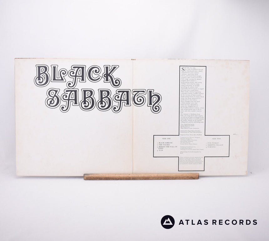 Black Sabbath - Black Sabbath - Reissue Gatefold A1 B1 LP Vinyl Record - VG+/VG+