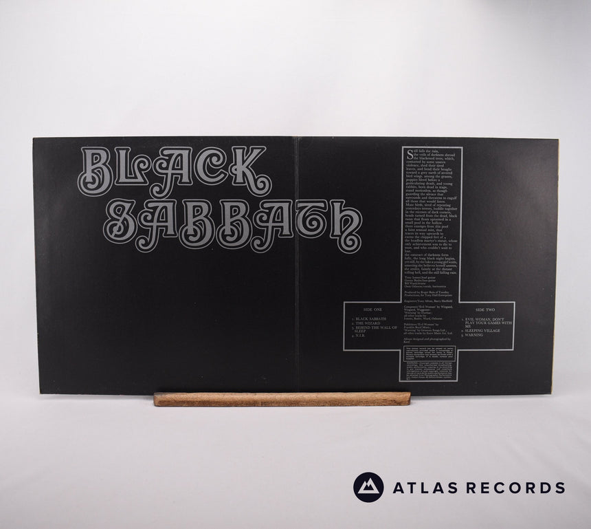 Black Sabbath - Black Sabbath - 1Y//2 2Y//2 LP Vinyl Record - VG+/VG+