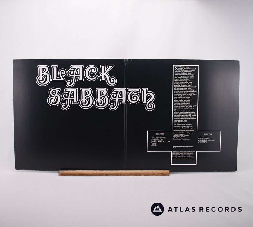 Black Sabbath - Black Sabbath - Purple & Black Splatter LP Vinyl Record - EX/NM