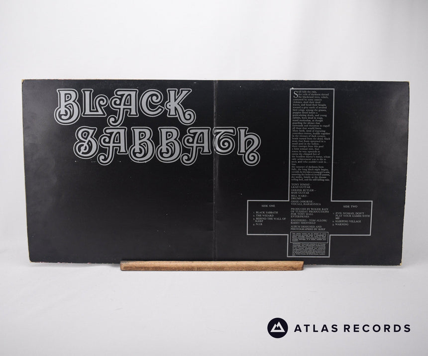 Black Sabbath - Black Sabbath - 1Y * 1 2Y * 1 LP Vinyl Record - VG+/VG+