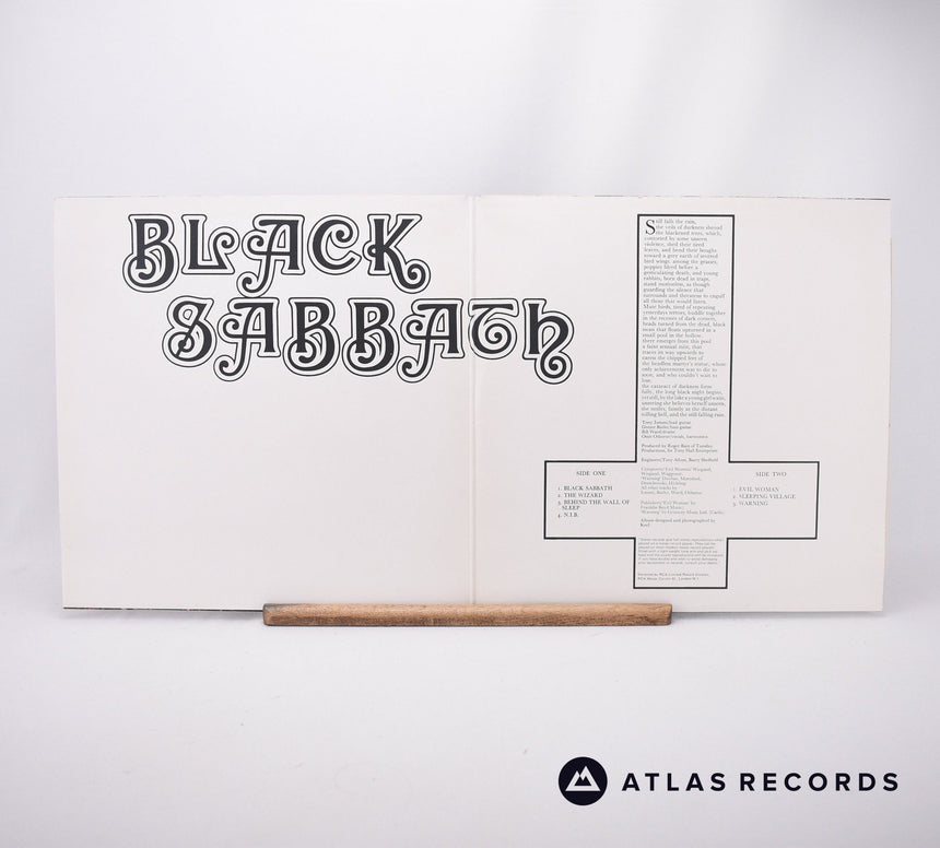 Black Sabbath - Black Sabbath - Reissue Gatefold 2A 2B LP Vinyl Record - EX/EX