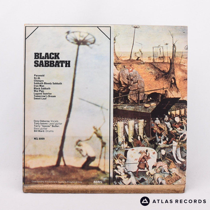 Black Sabbath - Greatest Hits - Textured Sleeve LP Vinyl Record - EX/EX