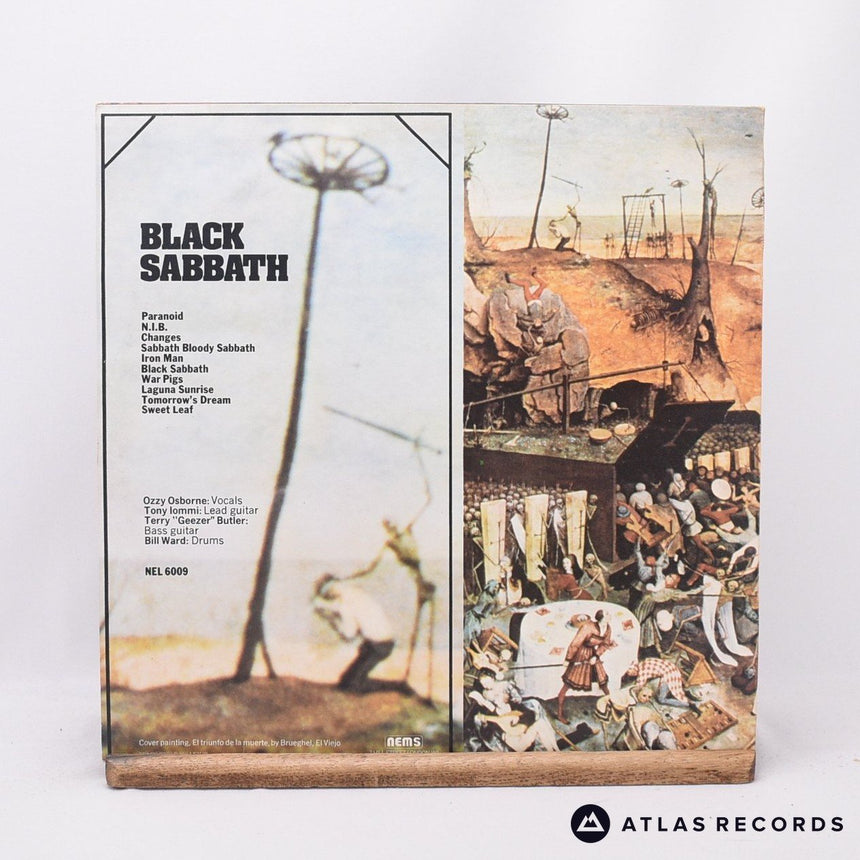 Black Sabbath - Greatest Hits - Textured Sleeve LP Vinyl Record - EX/EX