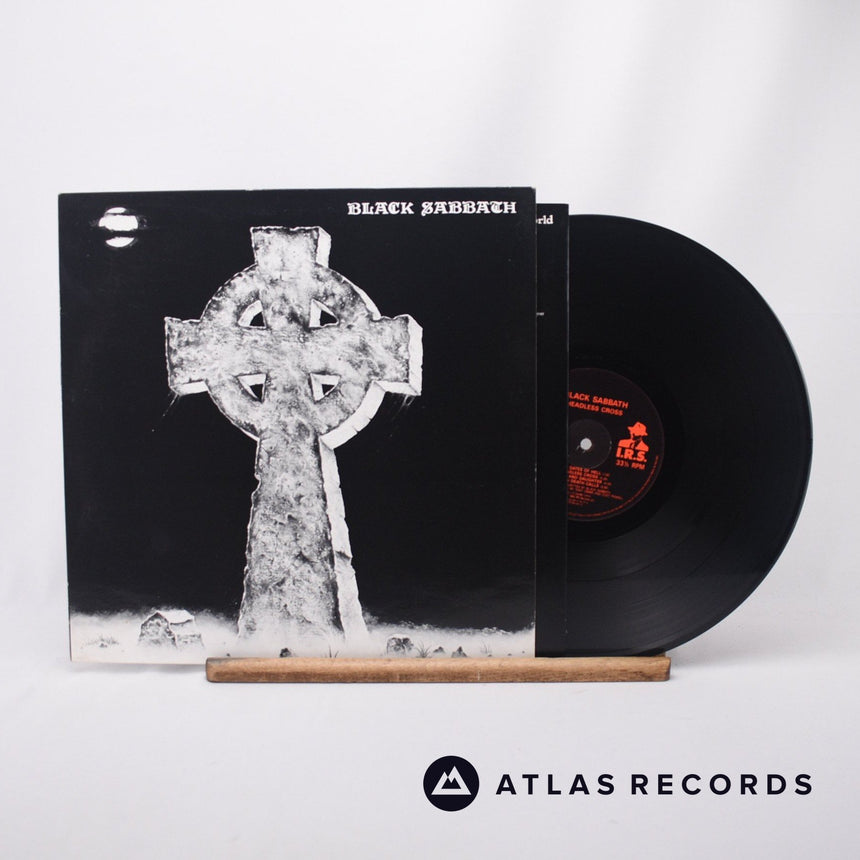 Black Sabbath Headless Cross LP Vinyl Record - Front Cover & Record