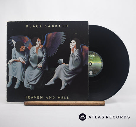Black Sabbath Heaven And Hell LP Vinyl Record - Front Cover & Record