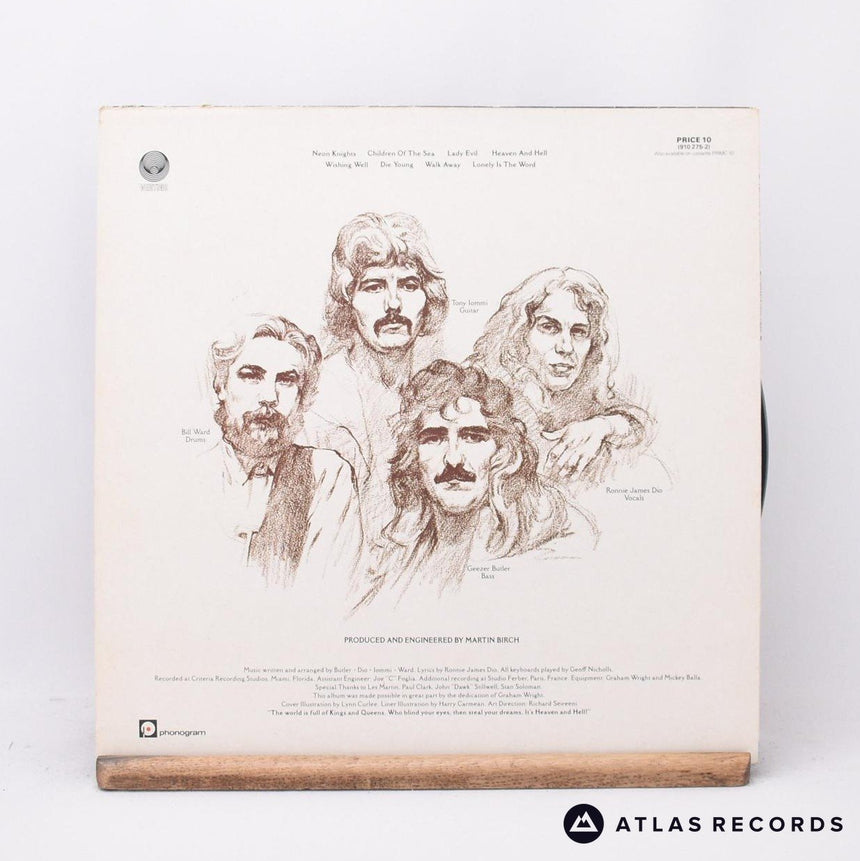 Black Sabbath - Heaven And Hell - Reissue A//2 B//3 LP Vinyl Record - VG+/EX