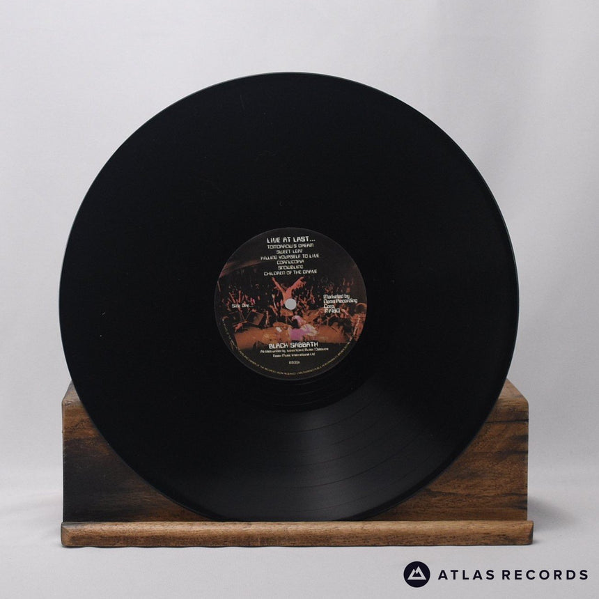 Black Sabbath - Live At Last... - A-1 B-1 LP Vinyl Record - EX/EX