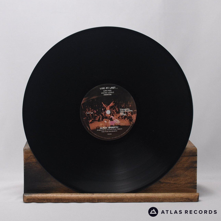 Black Sabbath - Live At Last... - A-1 B-1 LP Vinyl Record - EX/EX