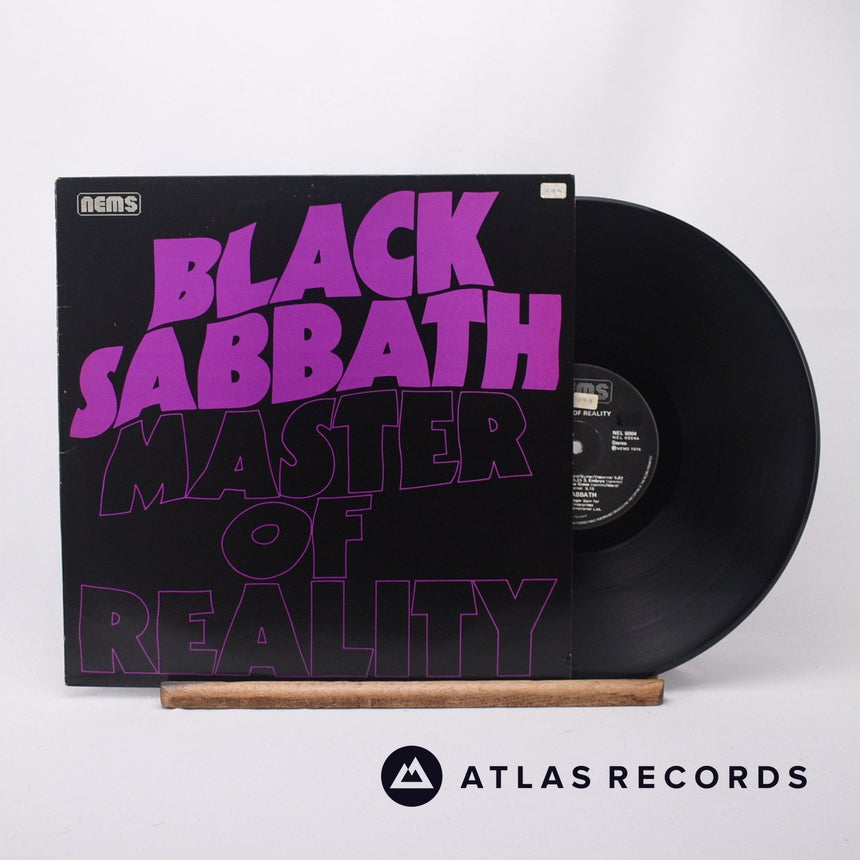 Black Sabbath Master Of Reality LP Vinyl Record - Front Cover & Record