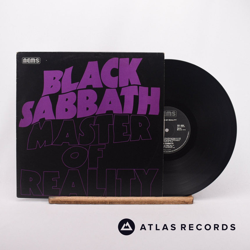 Black Sabbath Master Of Reality LP Vinyl Record - Front Cover & Record