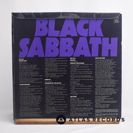Black Sabbath - Master Of Reality - 1Y//1 2Y//1 LP Vinyl Record - VG+/VG+