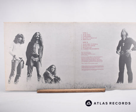 Black Sabbath - Paranoid - 1Y//1 2Y//1 LP Vinyl Record - VG+/VG+