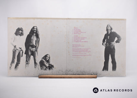 Black Sabbath - Paranoid - 1Y//2 2Y//2 LP Vinyl Record - VG+/VG+