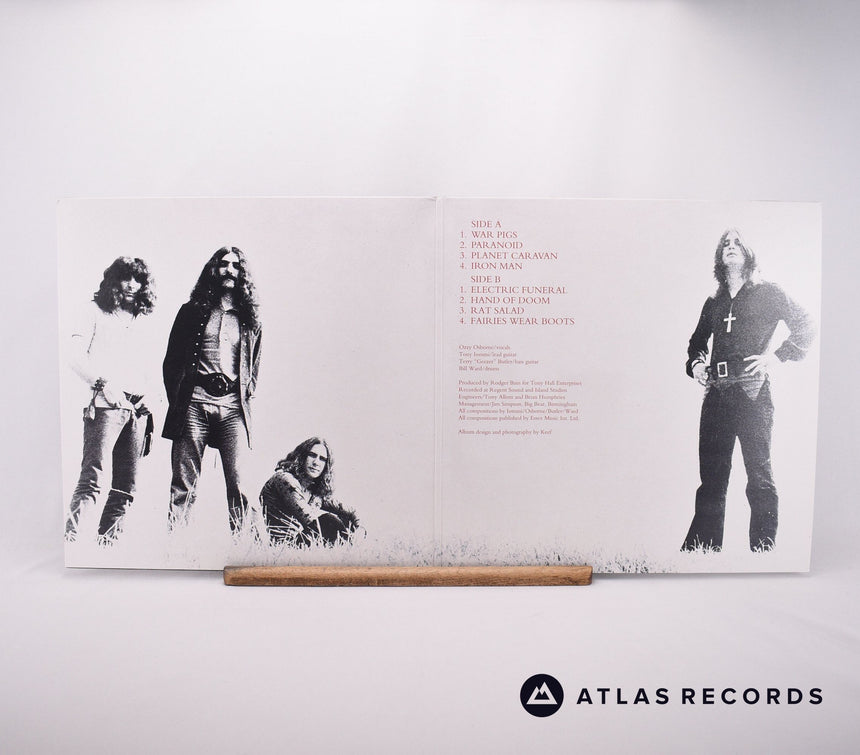 Black Sabbath - Paranoid - 180G Reissue Gatefold LP Vinyl Record - VG+/EX