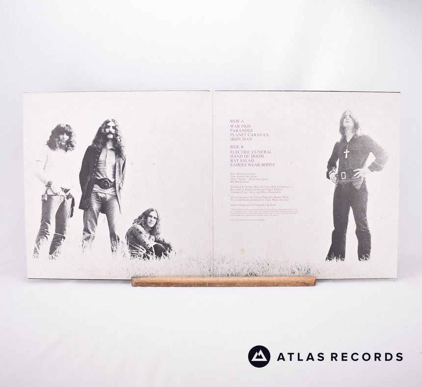 Black Sabbath - Paranoid - Reissue Gatefold A1 B1 LP Vinyl Record - VG+/VG+