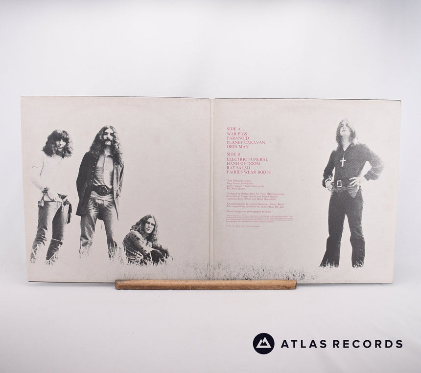 Black Sabbath - Paranoid - Reissue A2 B2 LP Vinyl Record - VG+/EX