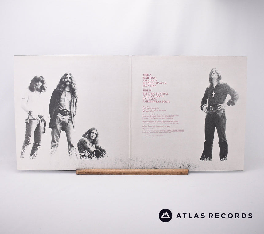 Black Sabbath - Paranoid - Reissue A2 B2 LP Vinyl Record - EX/EX