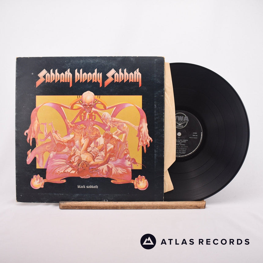 Black Sabbath Sabbath Bloody Sabbath LP Vinyl Record - Front Cover & Record