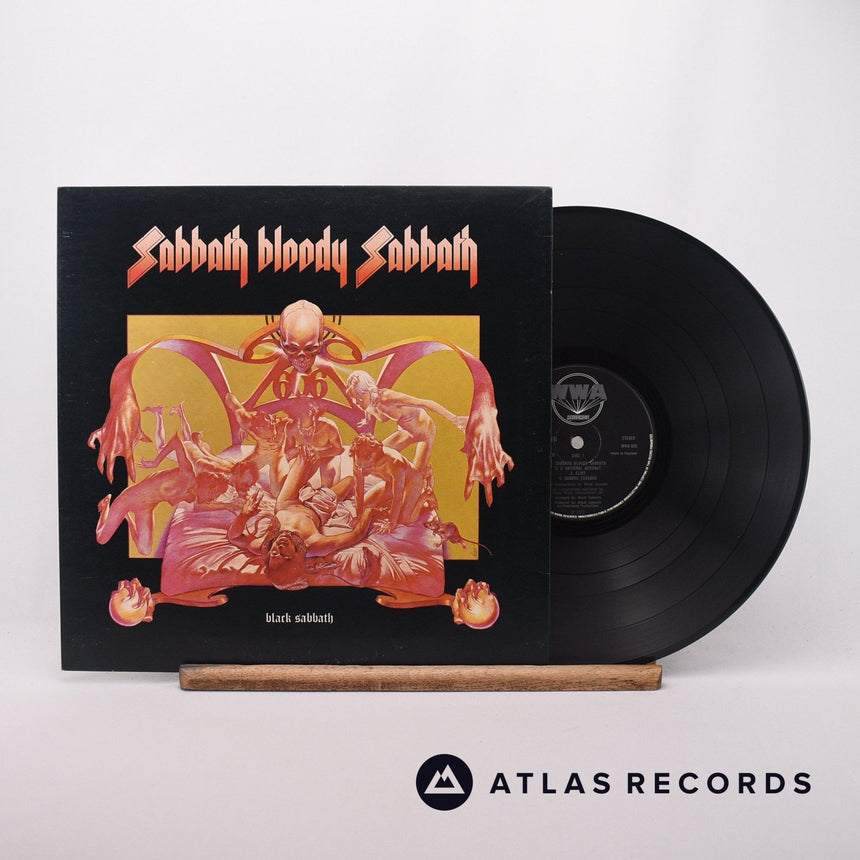 Black Sabbath Sabbath Bloody Sabbath LP Vinyl Record - Front Cover & Record