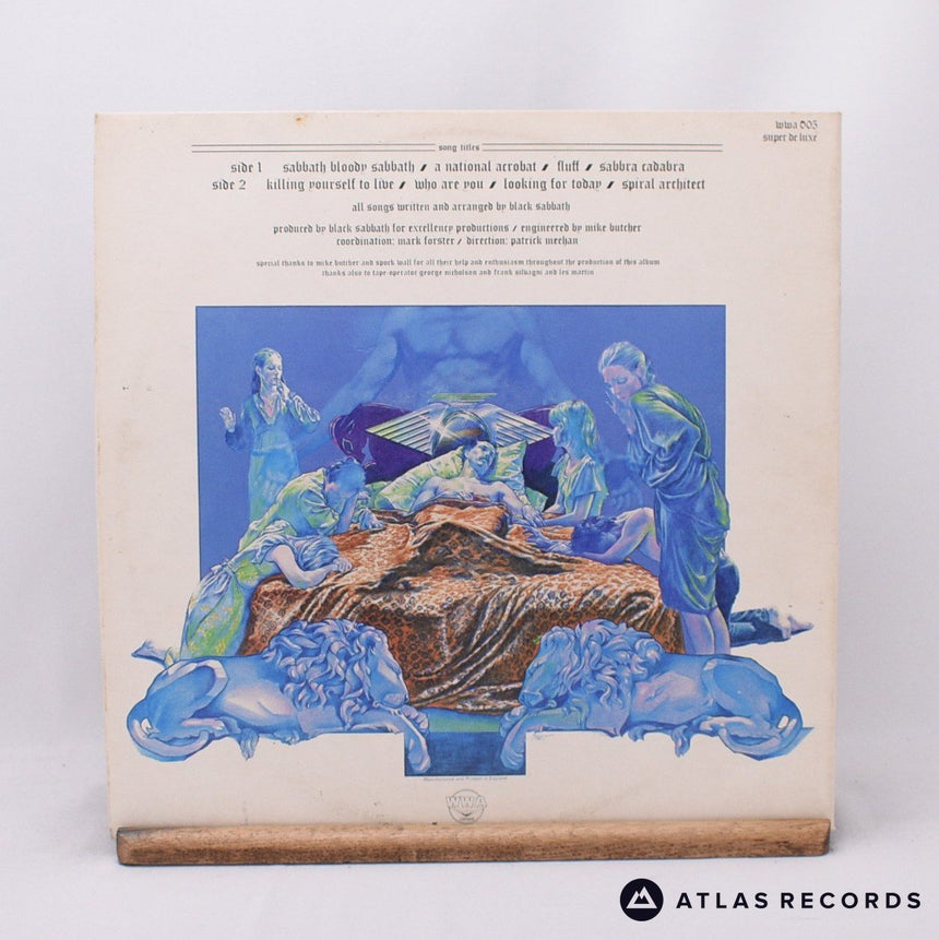 Black Sabbath - Sabbath Bloody Sabbath - 1Y//2 2Y//2 LP Vinyl Record - VG+/EX