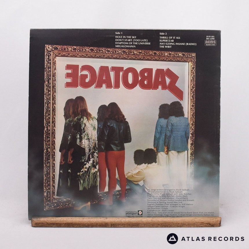 Black Sabbath - Sabotage - LP Vinyl Record - VG+/VG+