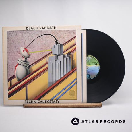 Black Sabbath Technical Ecstasy LP Vinyl Record - Front Cover & Record