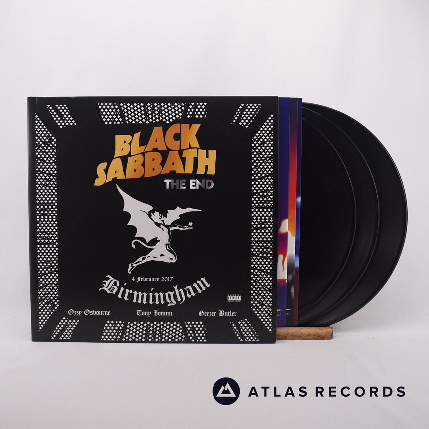 Black Sabbath The End 3 x LP Vinyl Record - Front Cover & Record