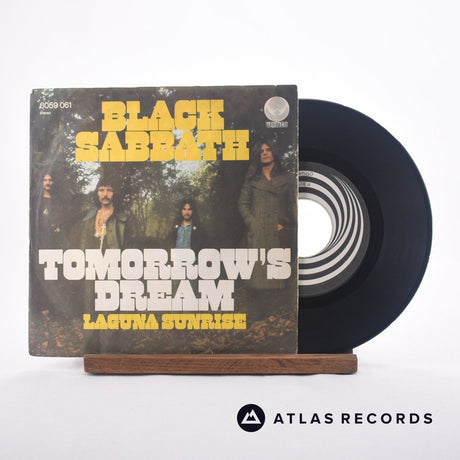 Black Sabbath Tomorrow's Dream 7" Vinyl Record - Front Cover & Record