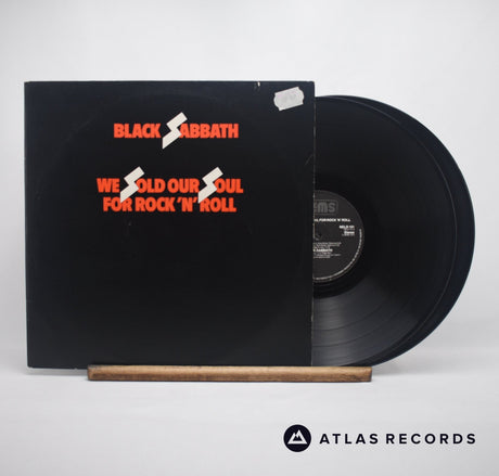 Black Sabbath We Sold Our Soul For Rock 'N' Roll Double LP Vinyl Record - Front Cover & Record