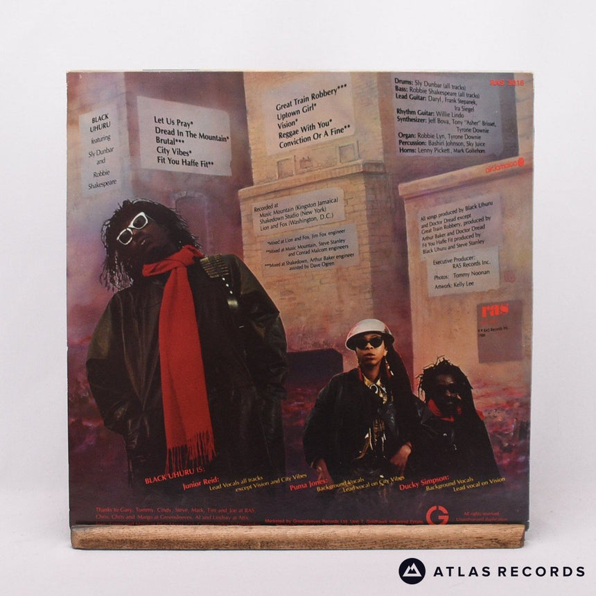 Black Uhuru - Brutal - LP Vinyl Record - VG+/EX