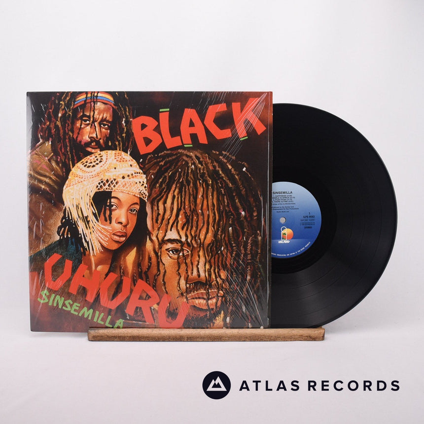 Black Uhuru Sinsemilla LP Vinyl Record - Front Cover & Record