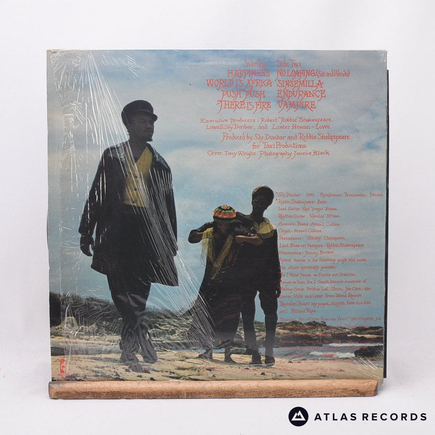Black Uhuru - Sinsemilla - Reissue LP Vinyl Record - EX/EX