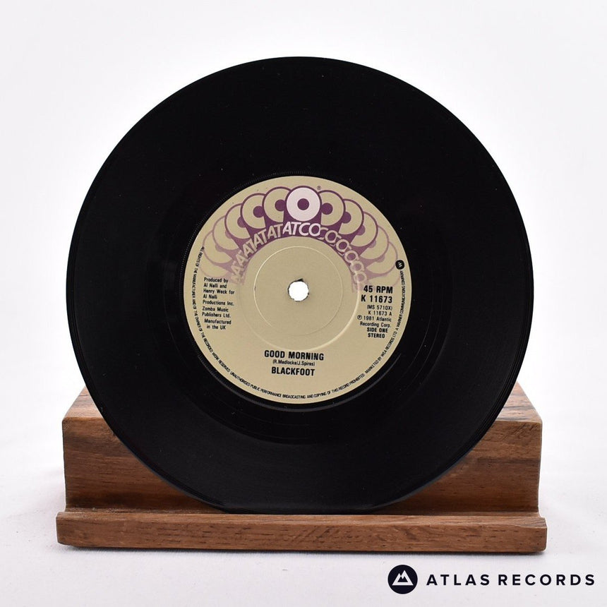 Blackfoot - Good Morning - 7" Vinyl Record - VG+/EX