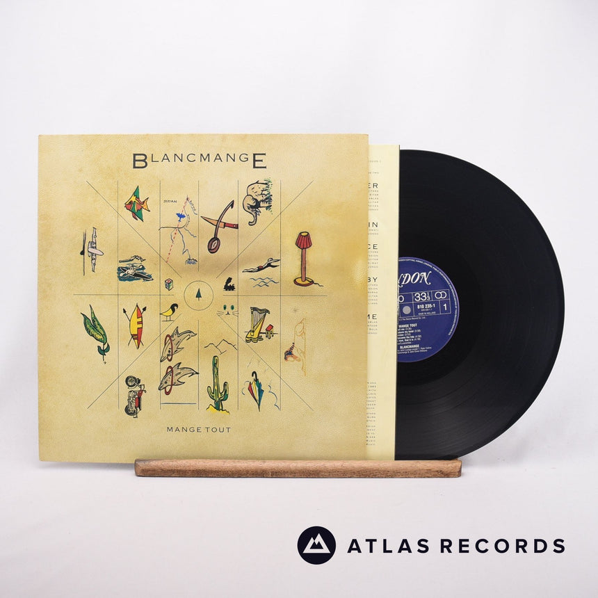 Blancmange Mange Tout LP Vinyl Record - Front Cover & Record