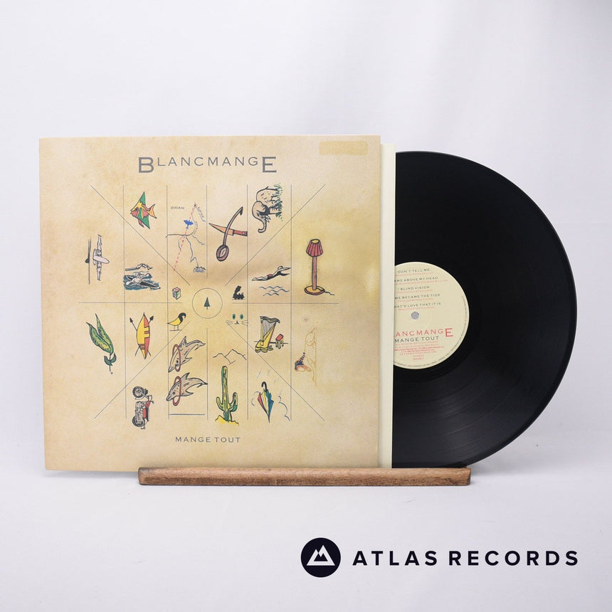 Blancmange Mange Tout LP Vinyl Record - Front Cover & Record