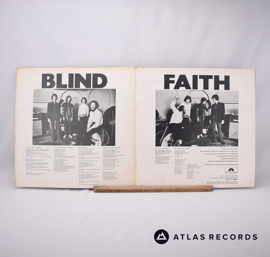 Blind Faith Blind Faith LP Vinyl Record - Front Cover & Record