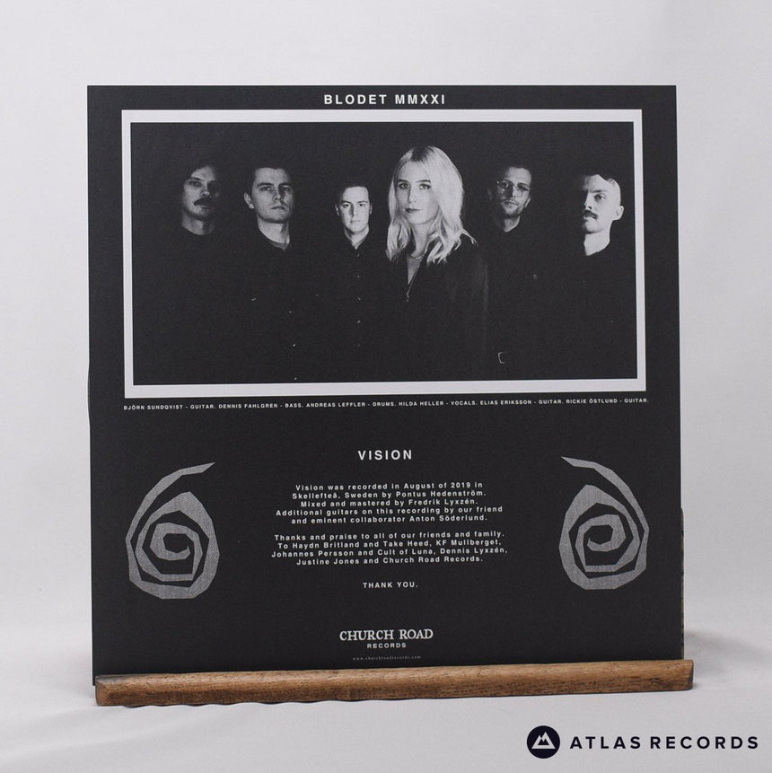 Blodet - Vision - White & Black Haze Limited Edition LP Vinyl Record - NM/NM