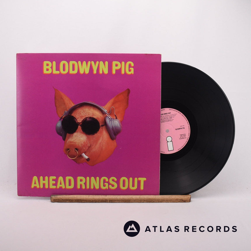 Blodwyn Pig Ahead Rings Out LP Vinyl Record - Front Cover & Record