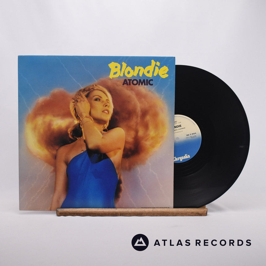 Blondie Atomic 12" Vinyl Record - Front Cover & Record