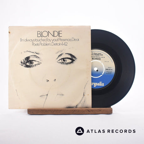 Blondie (I'm Always Touched By Your) Presence Dear 7" Vinyl Record - Front Cover & Record