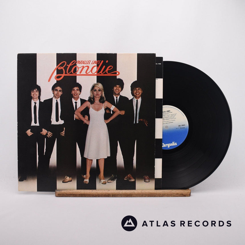 Blondie Parallel Lines LP Vinyl Record - Front Cover & Record