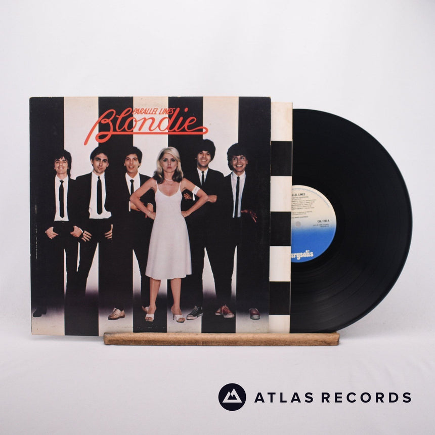 Blondie Parallel Lines LP Vinyl Record - Front Cover & Record