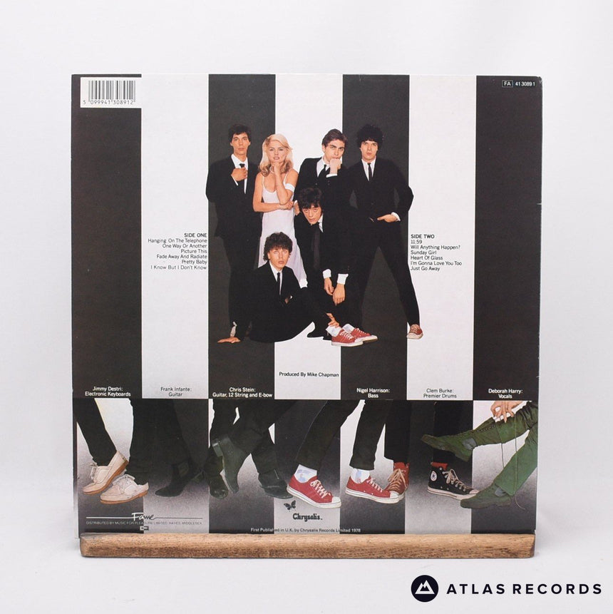 Blondie - Parallel Lines - Htm Reissue LP Vinyl Record - EX/EX
