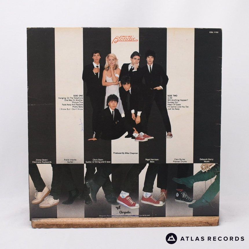 Blondie - Parallel Lines - First Uk Press LP Vinyl Record - VG+/VG+