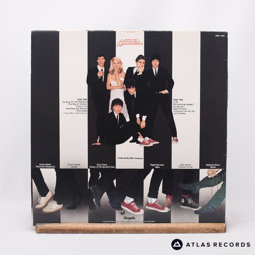 Blondie - Parallel Lines - First Uk Press A//2 B//1 LP Vinyl Record - VG+/VG+