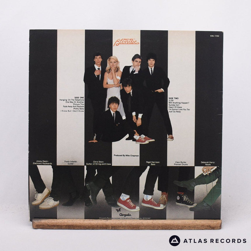 Blondie - Parallel Lines - First Uk Press A//3 B//4 LP Vinyl Record - EX/EX