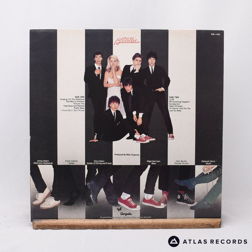 Blondie - Parallel Lines - First Uk Press LP Vinyl Record - EX/EX